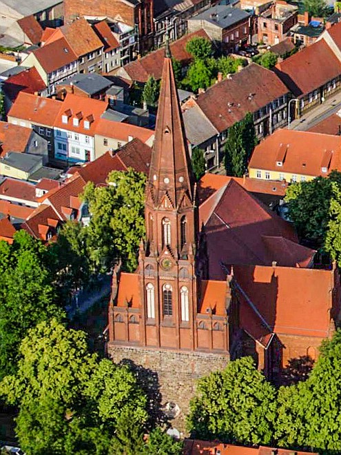 Sanierung Kirchturm der St. Nicolai Kirche Pritzwalk